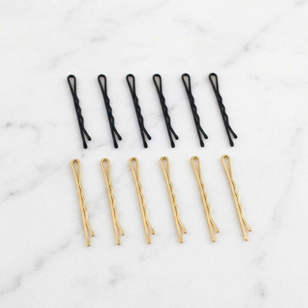 Matte Bobby Pins Set